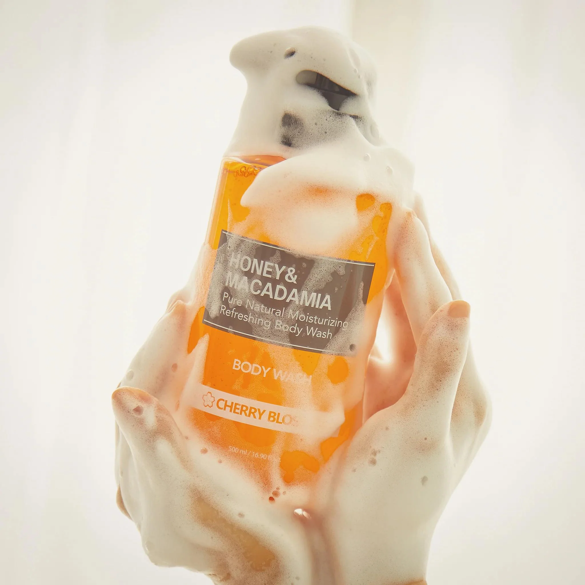 Honey & Macadamia Pure Body Wash - 6 Scents (500ml) - Image 3